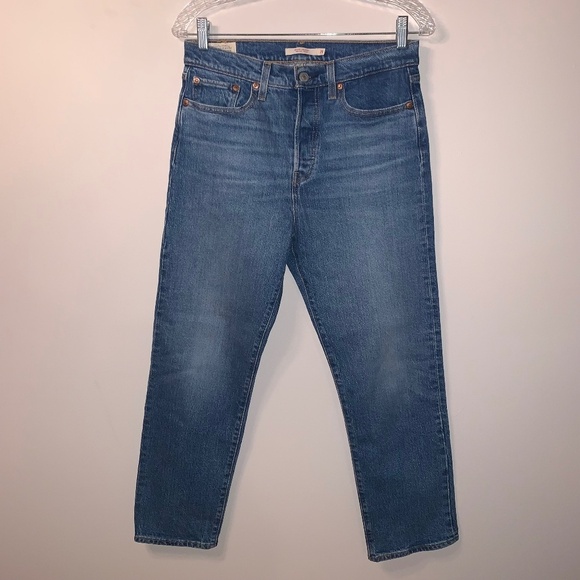 Levi's Wedgie Straight Fit Denim Jeans 34964-0073 Size 28 - Picture 3 of 12